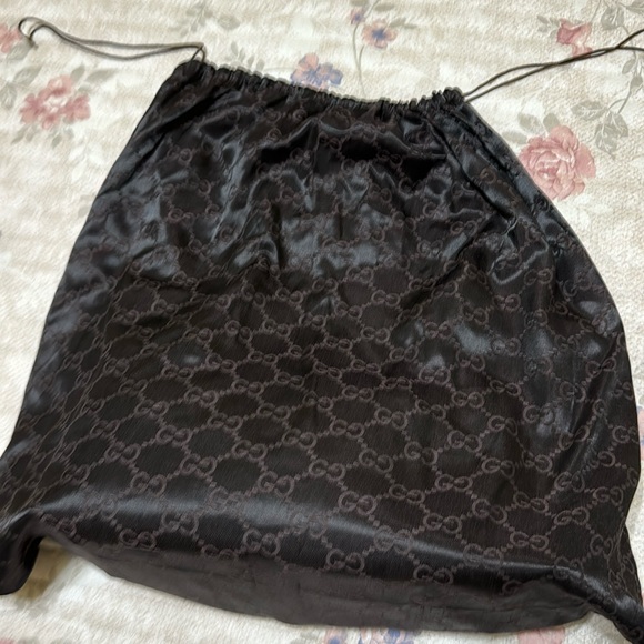 Gucci canvas gg logo handbag. Black. Nw/out tags. 5” wide x 8.5” high. - Picture 1 of 7